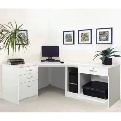 Agency Neo Home Office Corner Desk -Home-Furniture 113788