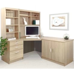 Agency Metro Home Office Corner Unit 10 Agency Metro Home Office Corner Unit -Home-Furniture 113793