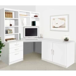 Agency Metro Home Office Corner Unit 11 Agency Metro Home Office Corner Unit -Home-Furniture 113794