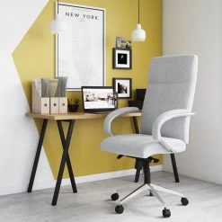 Lagos Fabric Office Chair -Home-Furniture 115238