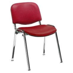 Swift Vinyl Conference Chair Chrome Frame (Pack Of 4 Chairs)