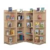 Small Corner Library Bookcase