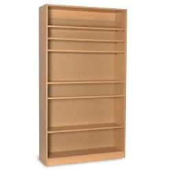 Single Sided Library Bookcase -Home-Furniture 115675