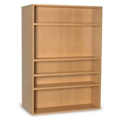 Double Sided Library Bookcase -Home-Furniture 115684