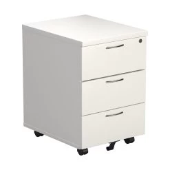 NEXT DAY Commerce II White Low Mobile Pedestals 5 NEXT DAY Commerce II White Low Mobile Pedestals -Home-Furniture 116069