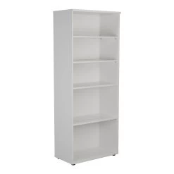 NEXT DAY Commerce II White Office Bookcases -Home-Furniture 116134
