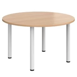NEXT DAY Unite II Round Tubular Leg Tables -Home-Furniture 116181