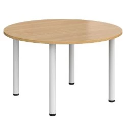 NEXT DAY Unite II Round Tubular Leg Tables -Home-Furniture 116184