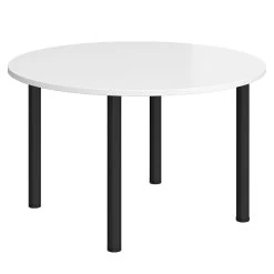 NEXT DAY Unite II Round Tubular Leg Tables -Home-Furniture 116185