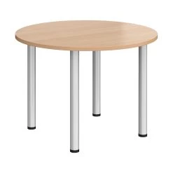 NEXT DAY Unite II Round Tubular Leg Tables -Home-Furniture 116189
