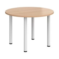 NEXT DAY Unite II Round Tubular Leg Tables -Home-Furniture 116191