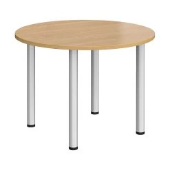 NEXT DAY Unite II Round Tubular Leg Tables -Home-Furniture 116192