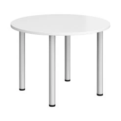 NEXT DAY Unite II Round Tubular Leg Tables -Home-Furniture 116195