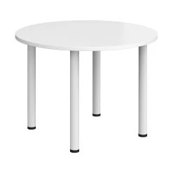 NEXT DAY Unite II Round Tubular Leg Tables -Home-Furniture 116196