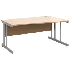 NEXT DAY Pulse Wave Cantilever Desks -Home-Furniture 116253