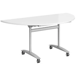 NEXT DAY Unite Plus Semi-Circular Flip Top Table -Home-Furniture 116341