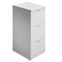 NEXT DAY Commerce II White Filing Cabinets -Home-Furniture 116646