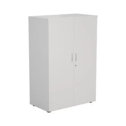 NEXT DAY Commerce II White Office Cupboards -Home-Furniture 116649