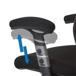 Ergo-Tek Mesh Manager Chair -Home-Furniture 118186